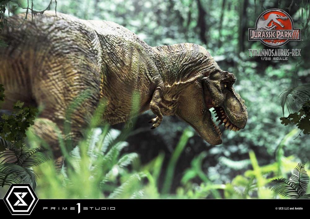 Jurassic Park III Prime Collectible Figures Tyrannosaurus Rex 1/38 Scale Statue Gallery Image 11