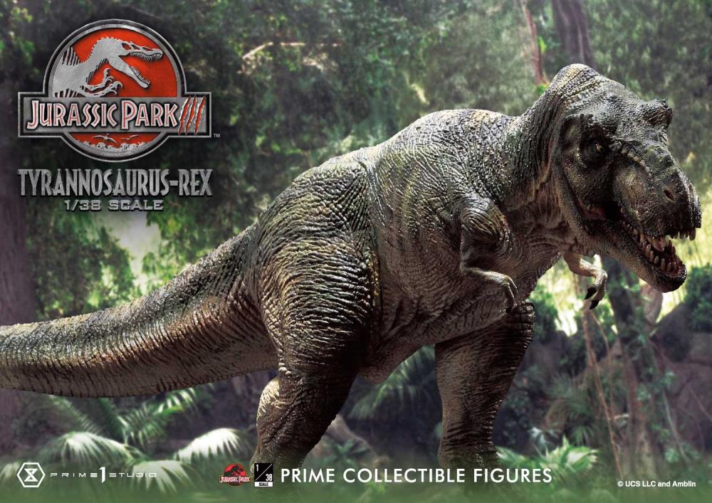 Jurassic Park III Prime Collectible Figures Tyrannosaurus Rex 1/38 Scale Statue Gallery Image 6