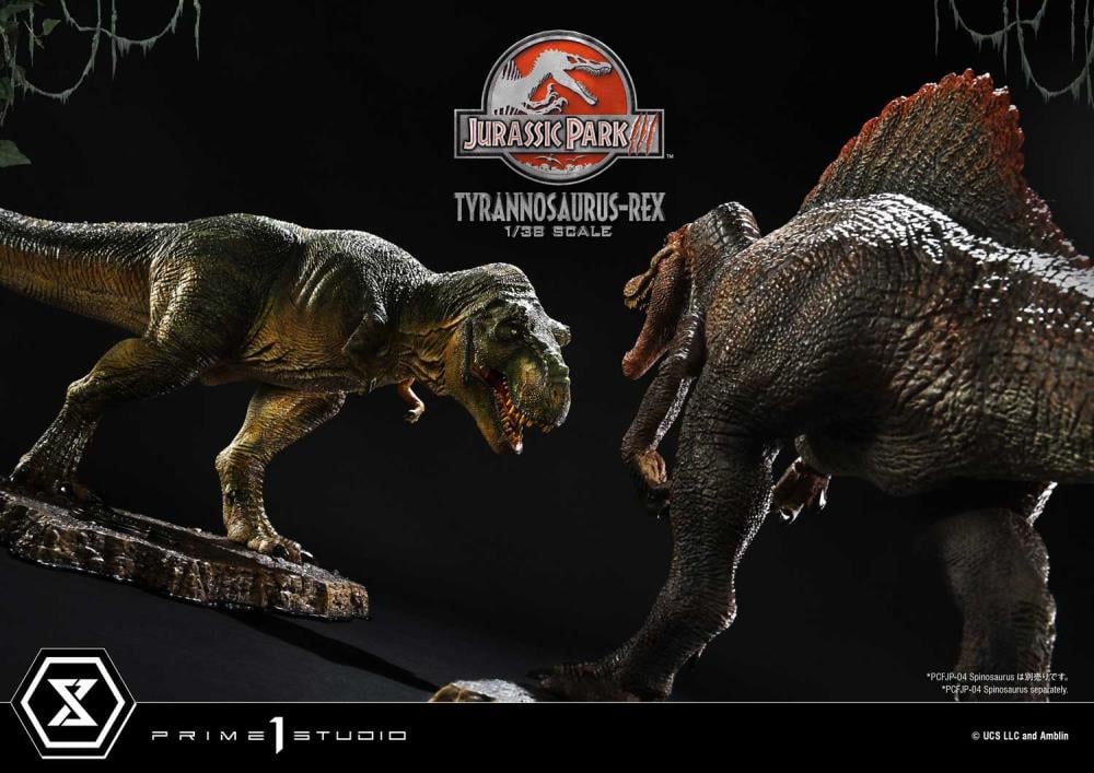Jurassic Park III Prime Collectible Figures Tyrannosaurus Rex 1/38 Scale Statue Gallery Image 49