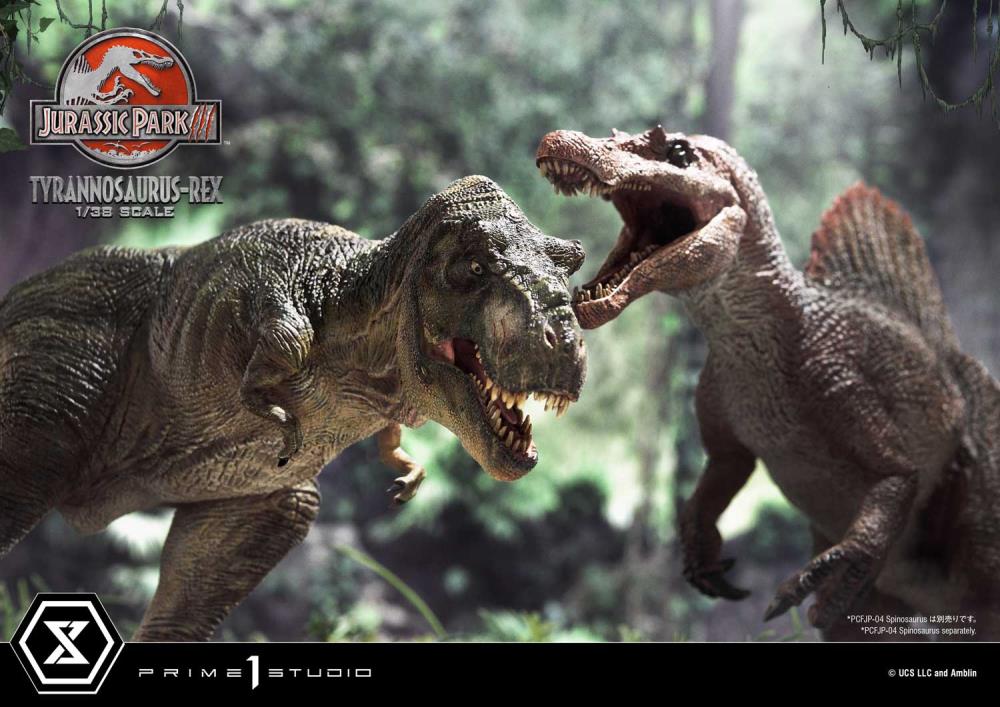 Jurassic Park III Prime Collectible Figures Tyrannosaurus Rex 1/38 Scale Statue Gallery Image 18