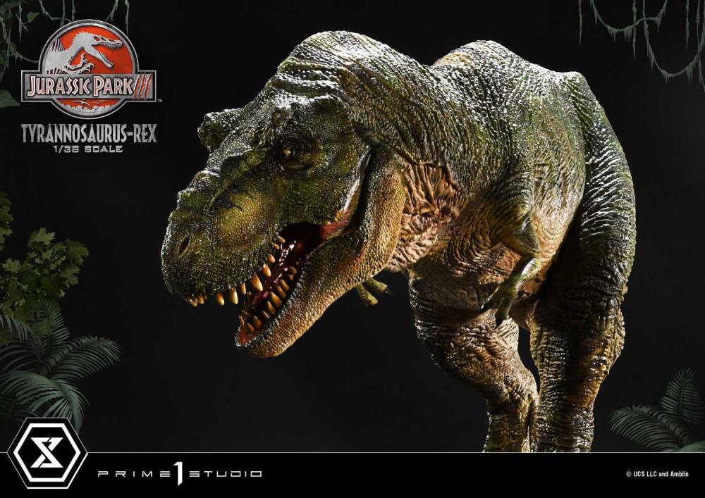 Jurassic Park III Prime Collectible Figures Tyrannosaurus Rex 1/38 Scale Statue Gallery Image 37