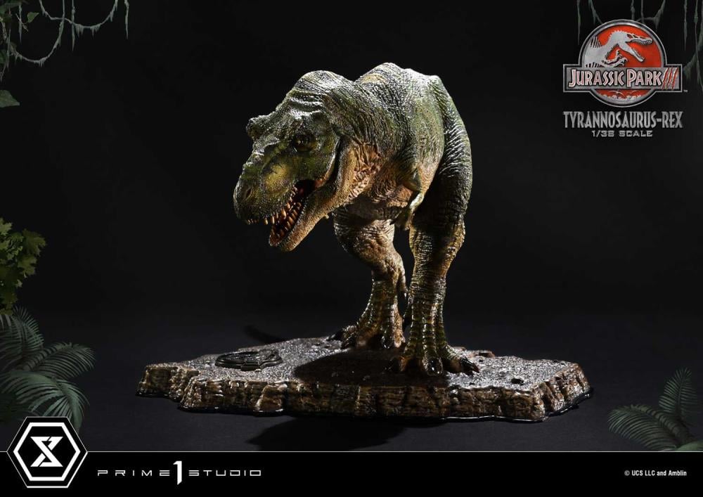 Jurassic Park III Prime Collectible Figures Tyrannosaurus Rex 1/38 Scale Statue Gallery Image 25