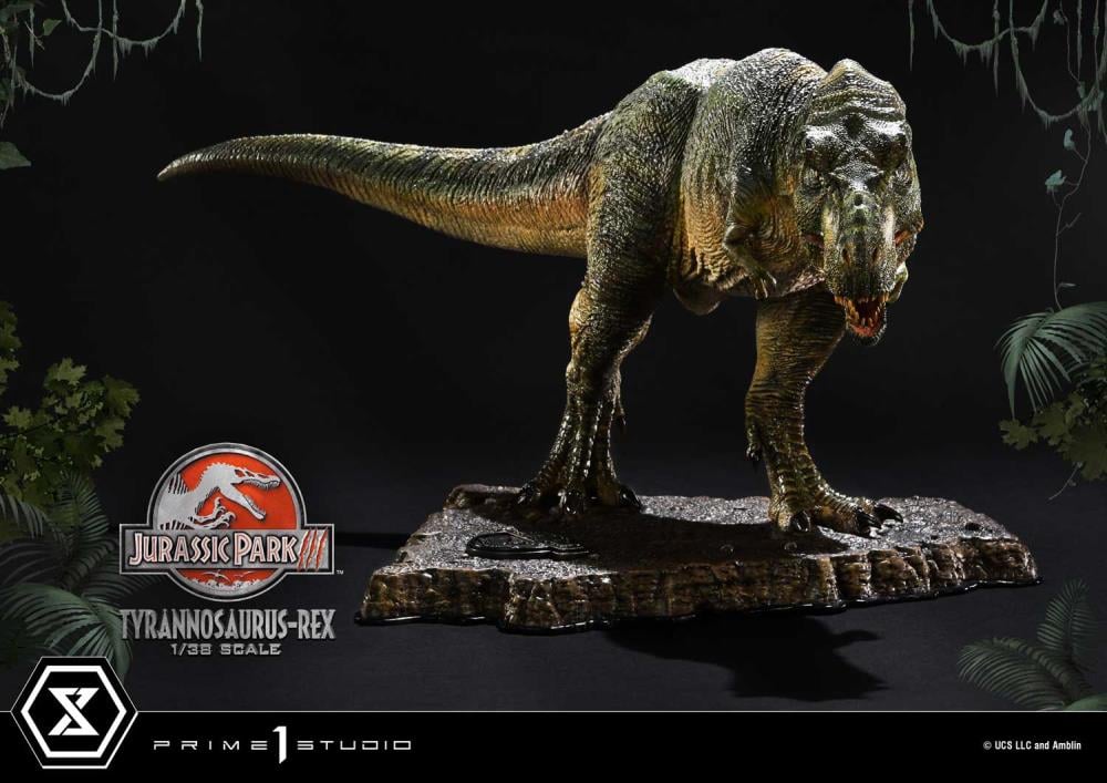 Jurassic Park III Prime Collectible Figures Tyrannosaurus Rex 1/38 Scale Statue Gallery Image 24