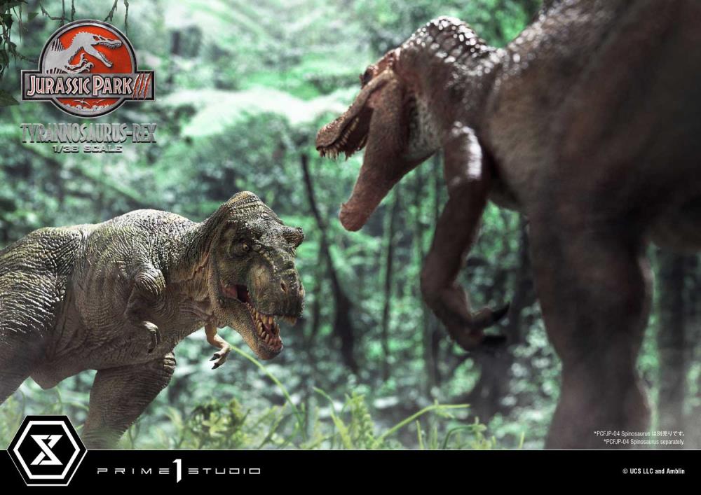 Jurassic Park III Prime Collectible Figures Tyrannosaurus Rex 1/38