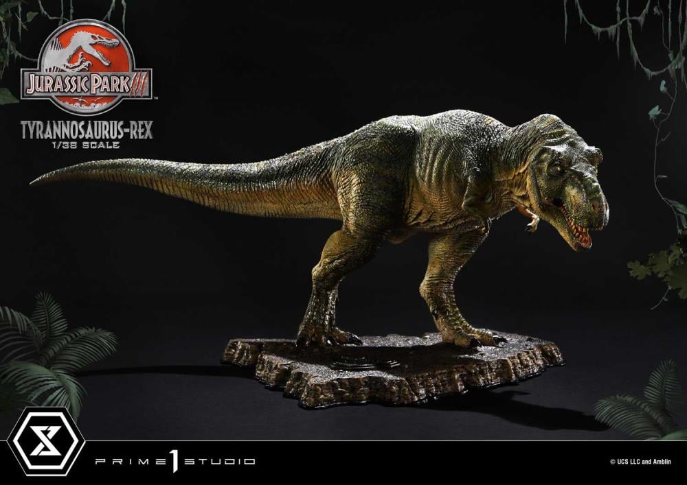 Jurassic Park III Prime Collectible Figures Tyrannosaurus Rex 1/38 Scale Statue Gallery Image 23