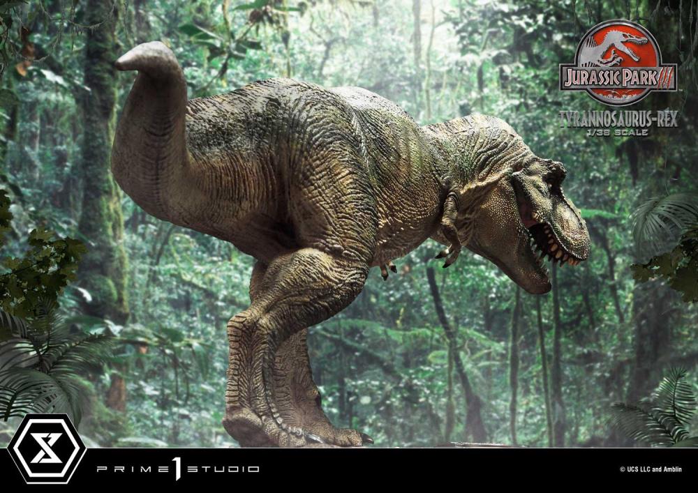 Jurassic Park III Prime Collectible Figures Tyrannosaurus Rex 1/38 Scale Statue Gallery Image 7