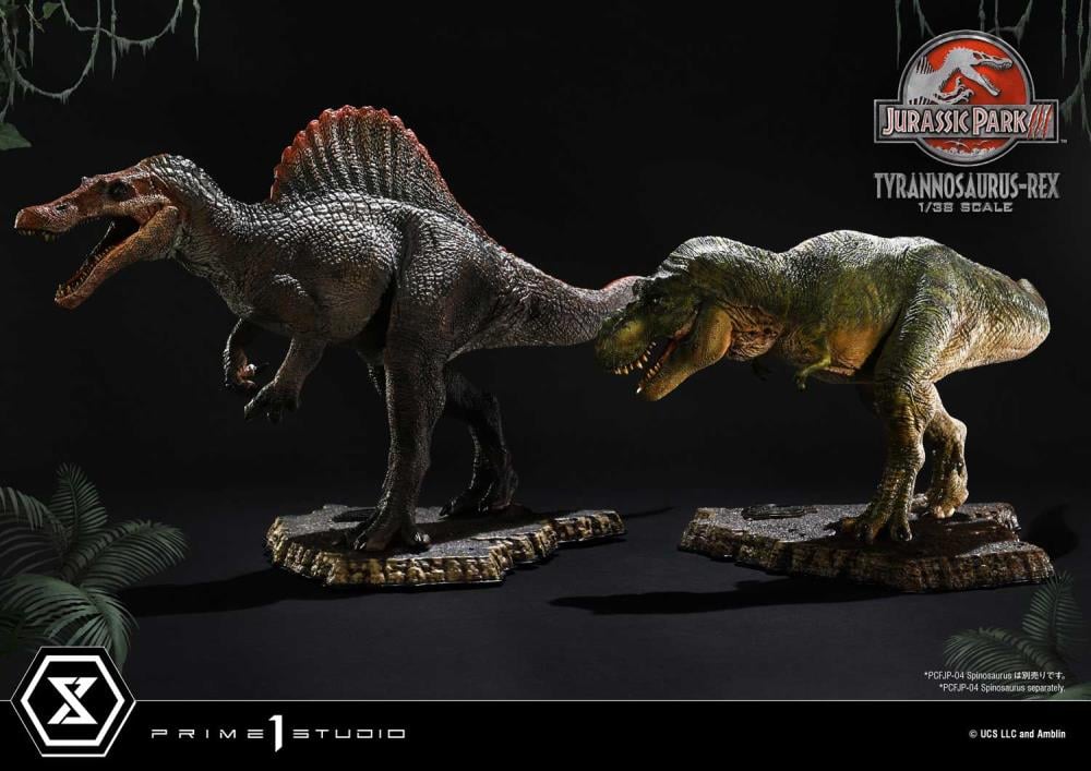 Jurassic Park III Prime Collectible Figures Tyrannosaurus Rex 1/38 Scale Statue Gallery Image 47