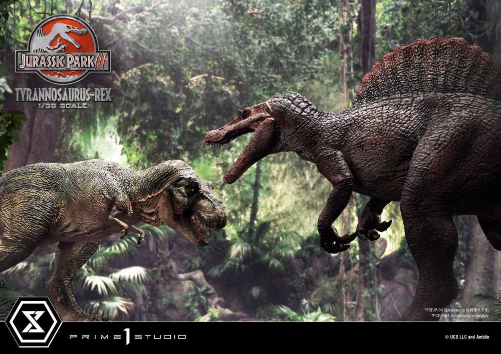 Jurassic Park III Prime Collectible Figures Tyrannosaurus Rex 1/38 Scale Statue Gallery Image 16