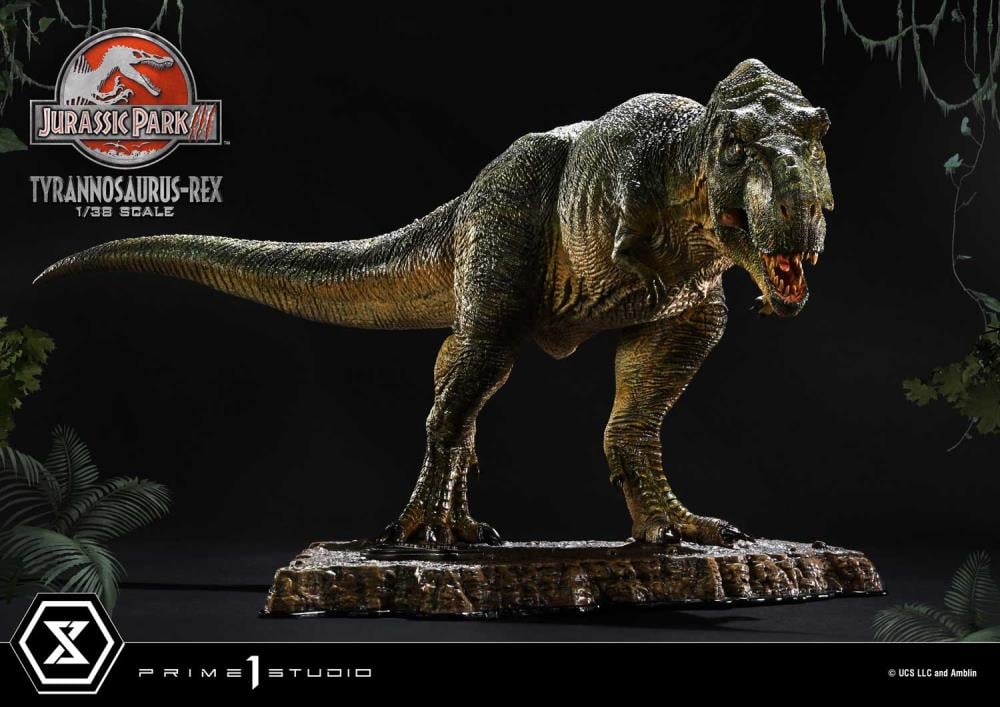 Jurassic Park III Prime Collectible Figures Tyrannosaurus Rex 1/38 Scale Statue Gallery Image 22