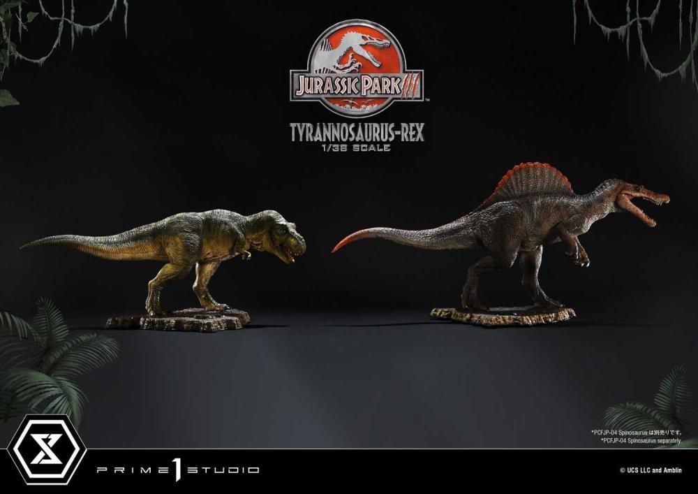 Jurassic Park III Prime Collectible Figures Tyrannosaurus Rex 1/38