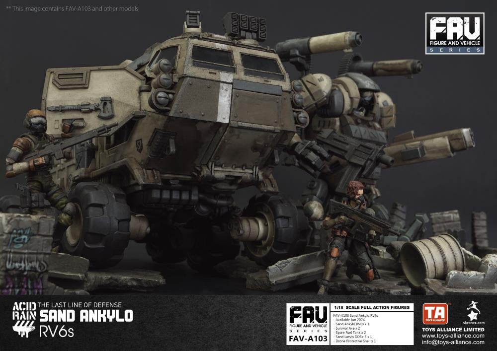 Acid Rain FAV-A103 Sand Ankylo RV6s