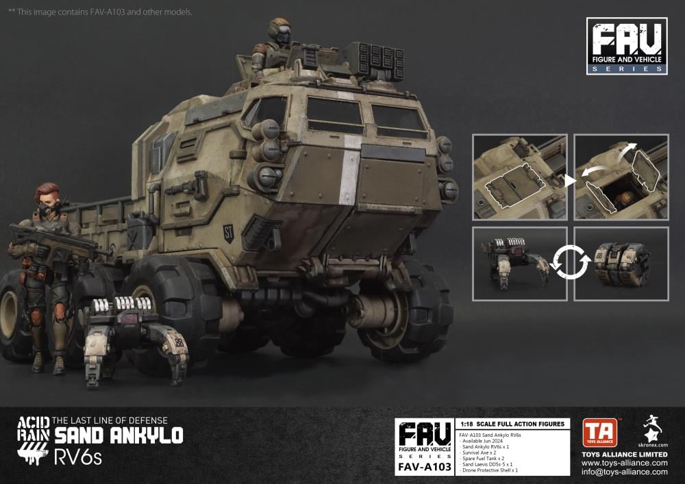 Acid Rain FAV-A103 Sand Ankylo RV6s
