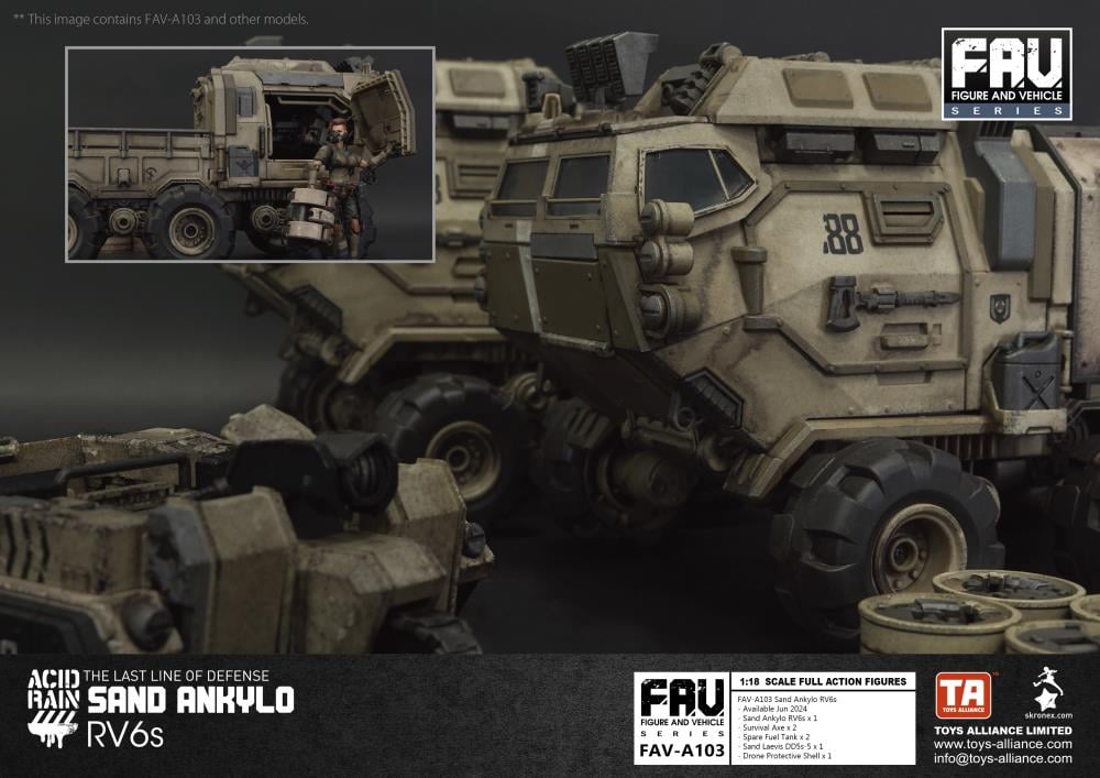 Acid Rain FAV-A103 Sand Ankylo RV6s