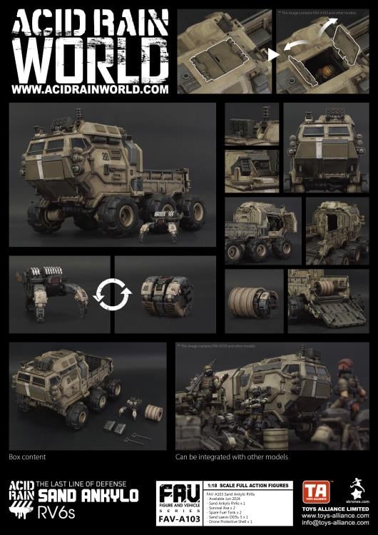アシッドレイン　SAND WORLD RAIN ACID SET BUNKER & RV6s ANKYLO その他