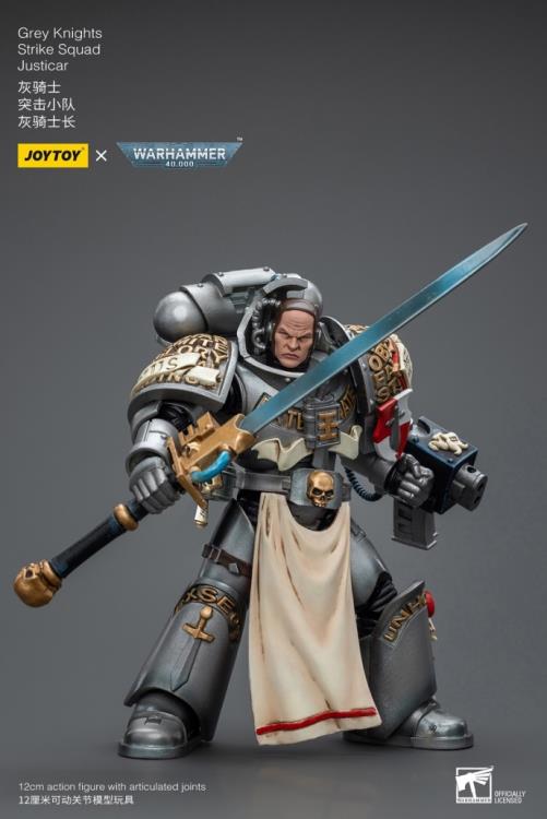 Warhammer 40K Grey Knights Strike Squad Justicar 1/18 Scale Action Figure Gallery Image 6
