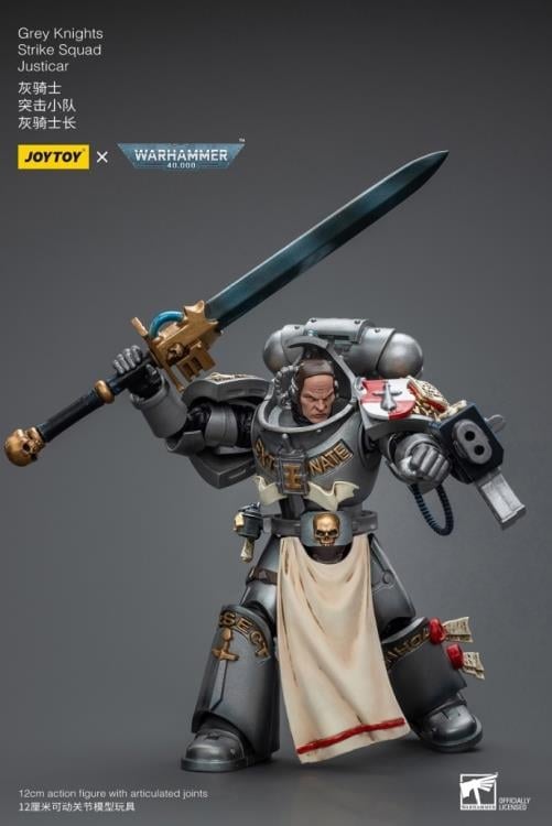 Warhammer 40K Grey Knights Strike Squad Justicar 1/18 Scale Action Figure Gallery Image 8
