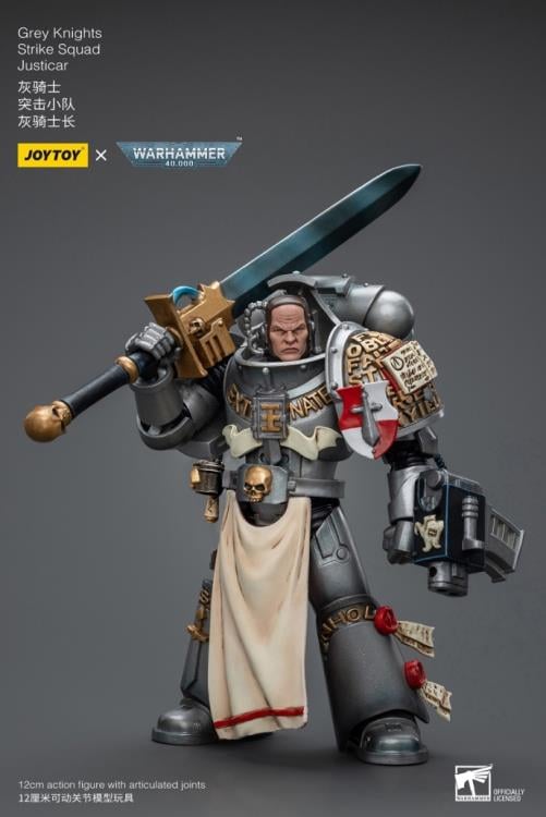 Warhammer 40K Grey Knights Strike Squad Justicar 1/18 Scale Action Figure Gallery Image 4