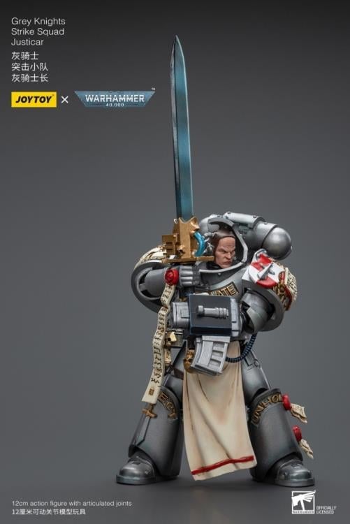 Warhammer 40K Grey Knights Strike Squad Justicar 1/18 Scale Action Figure Gallery Image 7