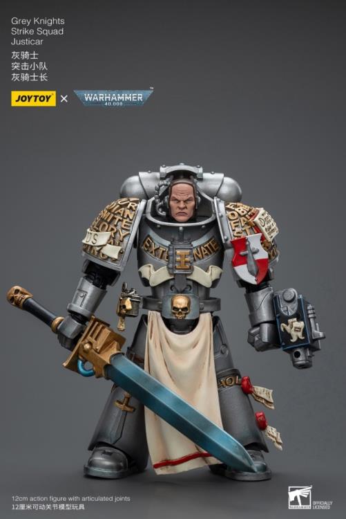 Warhammer 40K Grey Knights Strike Squad Justicar 1/18 Scale Action Figure Gallery Image 5
