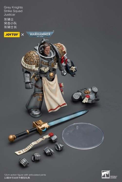 Warhammer 40K Grey Knights Strike Squad Justicar 1/18 Scale Action Figure Gallery Image 10