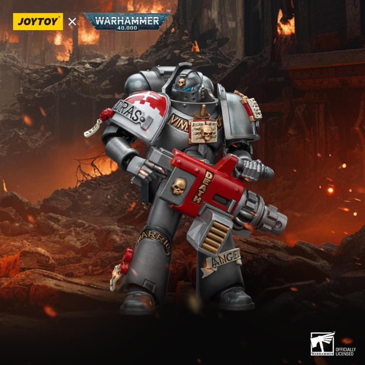 Warhammer 40K Grey Knights Strike Squad Grey Knight with Psycannon 1/18 Scale Action Figure Gallery Image 3