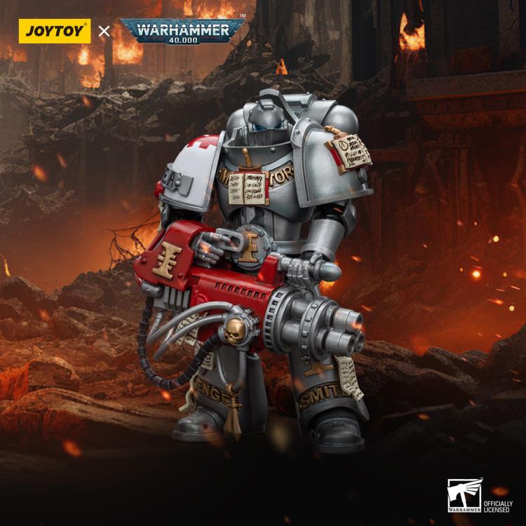 Warhammer 40K Grey Knights Strike Squad Grey Knight with Psilencer 1/18 Scale Action Figure Gallery Image 3