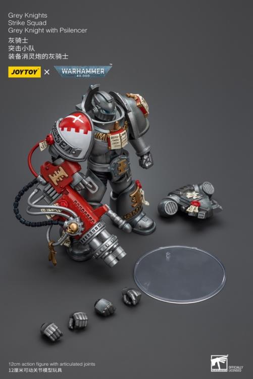 Warhammer 40K Grey Knights Strike Squad Grey Knight with Psilencer 1/18 Scale Action Figure Gallery Image 10