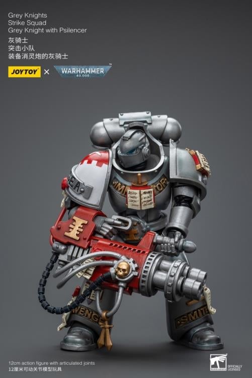 Warhammer 40K Grey Knights Strike Squad Grey Knight with Psilencer 1/18 Scale Action Figure Gallery Image 8