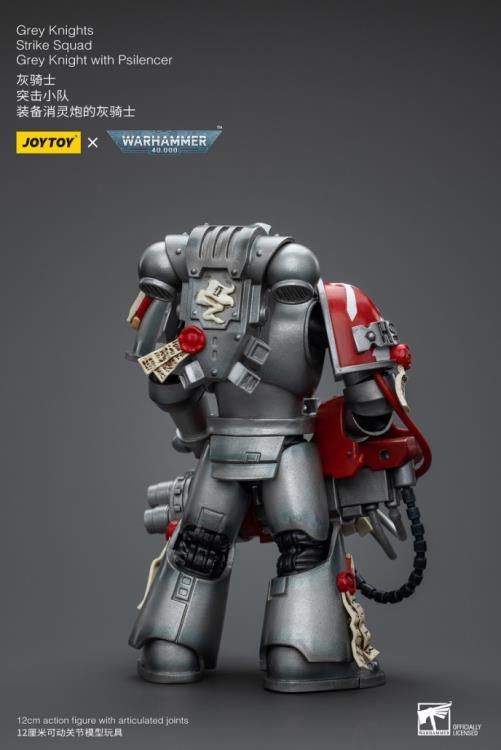 Warhammer 40K Grey Knights Strike Squad Grey Knight with Psilencer 1/18 Scale Action Figure Gallery Image 9