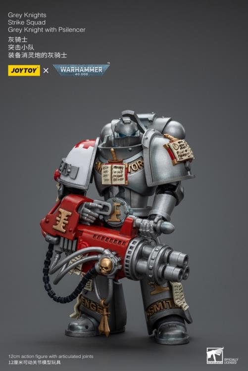 Warhammer 40K Grey Knights Strike Squad Grey Knight with Psilencer 1/18 Scale Action Figure Gallery Image 5