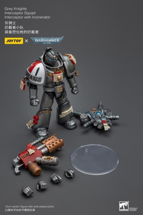 Warhammer 40K Grey Knights Interceptor Squad Interceptor with Incinerator 1/18 Scale Action Figure Gallery Image 10