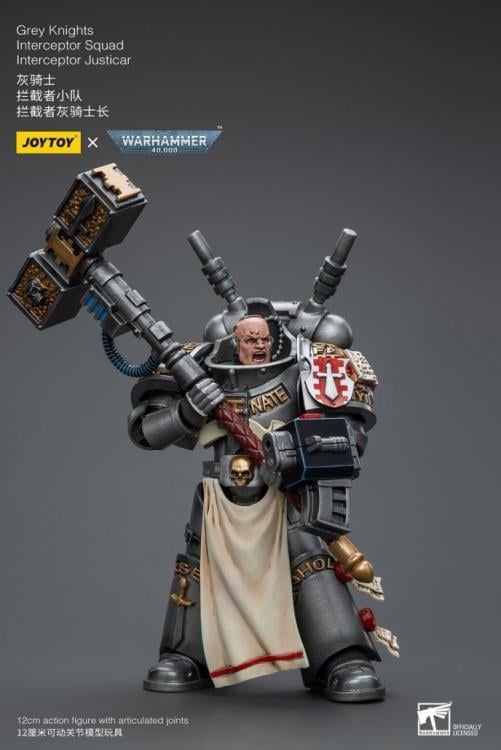 Warhammer 40K Grey Knights Interceptor Squad Interceptor Justicar 1/18 Scale Action Figure Gallery Image 6