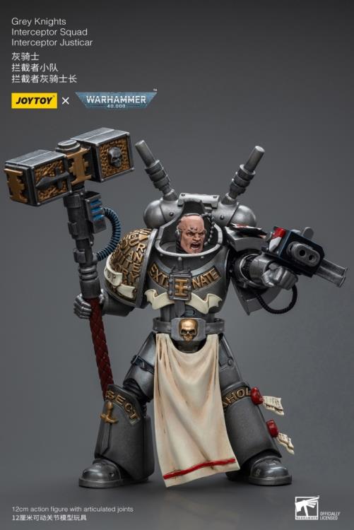 Warhammer 40K Grey Knights Interceptor Squad Interceptor Justicar 1/18 Scale Action Figure Gallery Image 4