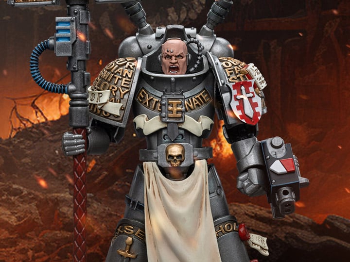Warhammer 40K Grey Knights Interceptor Squad Interceptor Justicar 1/18 Scale Action Figure Gallery Image 1