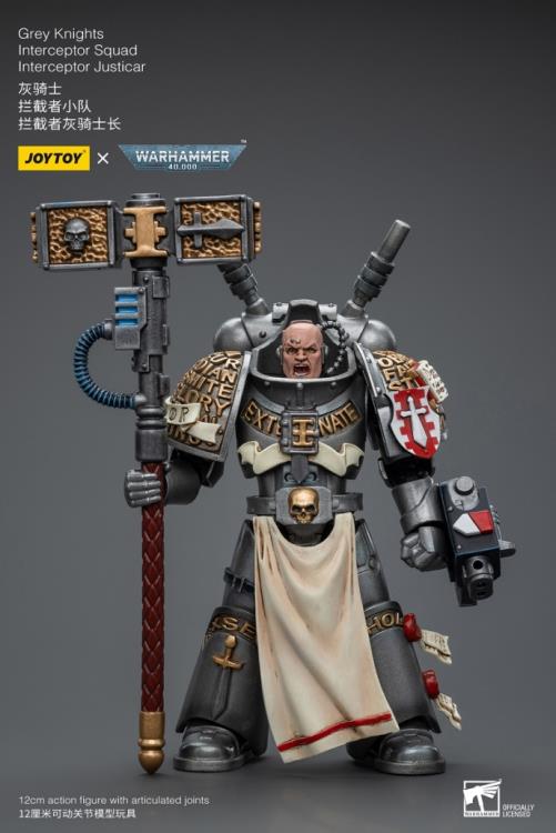 Warhammer 40K Grey Knights Interceptor Squad Interceptor Justicar 1/18 Scale Action Figure Gallery Image 5