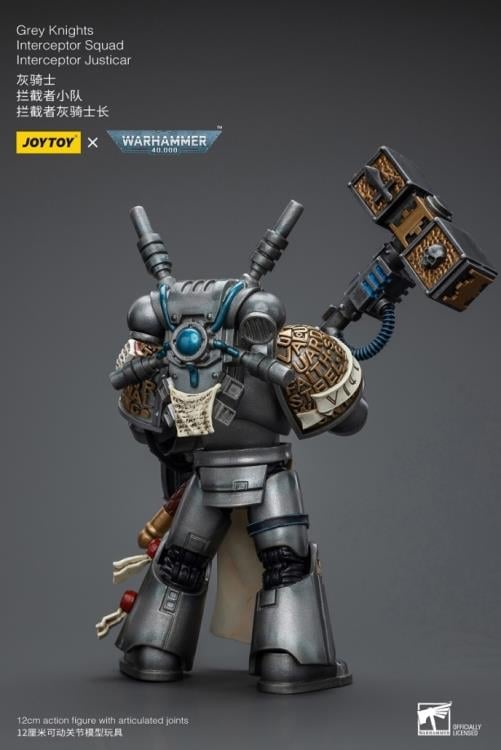 Warhammer 40K Grey Knights Interceptor Squad Interceptor Justicar 1/18 Scale Action Figure Gallery Image 9