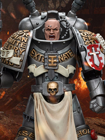 Warhammer 40K Grey Knights Interceptor Squad Interceptor Justicar 1/18 Scale Action Figure Gallery Image 2