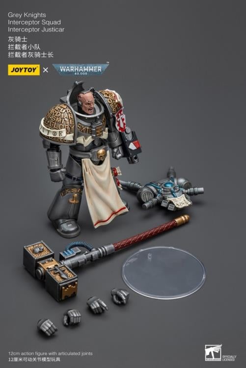 Warhammer 40K Grey Knights Interceptor Squad Interceptor Justicar 1/18 Scale Action Figure Gallery Image 10