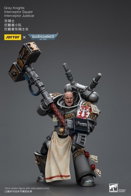 Warhammer 40K Grey Knights Interceptor Squad Interceptor Justicar 1/18 Scale Action Figure Gallery Image 7