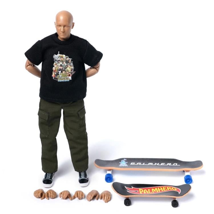 Palm Hero Simply Fun Series The Skateboarder 1/12 Scale Action Figure