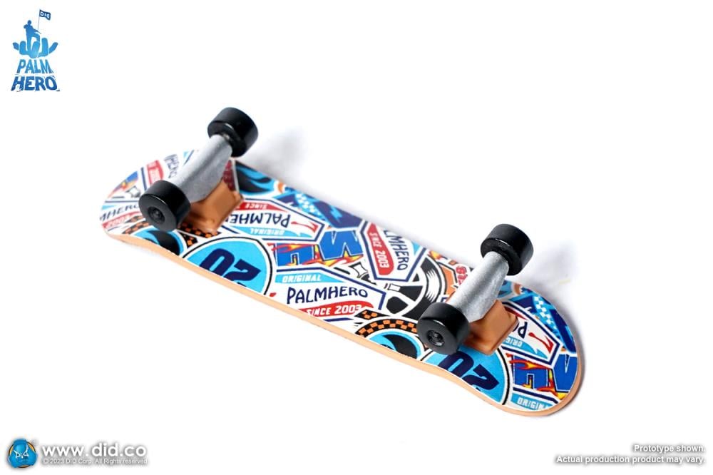 Palm Hero Simply Fun Series The Skateboarder 1/12 Scale Action Figure