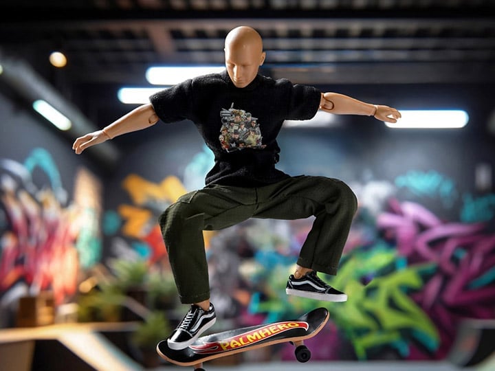 DID TOYS Palm Heroスケートボードの選手　スケートボーダー Palm Hero Simply Fun Series The Skateboarder 1/12 Scale Action Figure