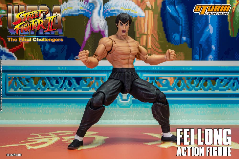 Ultra Street Fighter II: The Final Challengers Fei Long 1/12 Scale BBTS Exclusive Action Figure Gallery Image 27