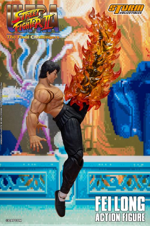 Storm CollectiblesストリートファイターII フェイロン1/12 Ultra Street Fighter II: The Final Challengers Fei Long 1/12 Scale