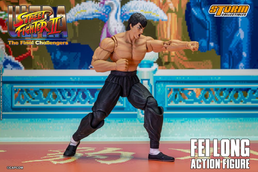 Storm CollectiblesストリートファイターII フェイロン1/12 Ultra Street Fighter II: The Final Challengers Fei Long 1/12 Scale