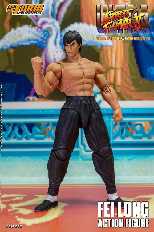 Storm CollectiblesストリートファイターII フェイロン1/12 Ultra Street Fighter II: The Final Challengers Fei Long 1/12 Scale