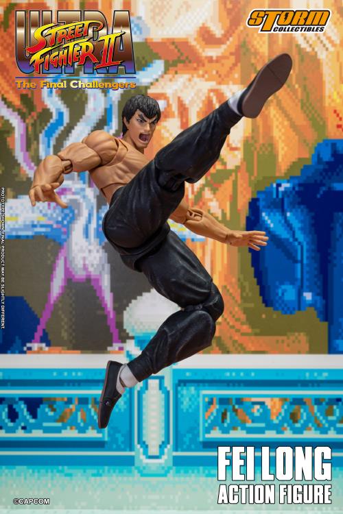Ultra Street Fighter II: The Final Challengers Fei Long 1/12 Scale BBTS Exclusive Action Figure Gallery Image 14