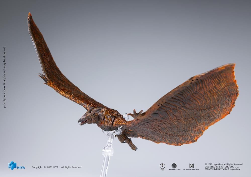 Godzilla: King of the Monsters Rodan (Flameborn) PX Previews Exclusive Action Figure Gallery Image 5