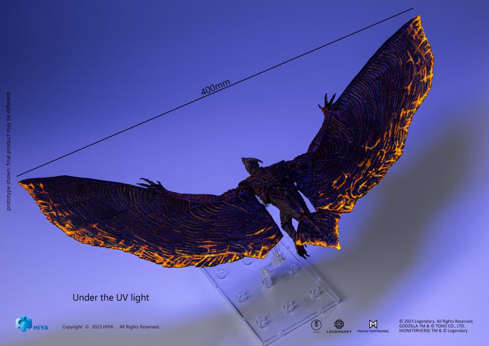 Godzilla: King of the Monsters Rodan (Flameborn) PX Previews Exclusive Action Figure Gallery Image 11
