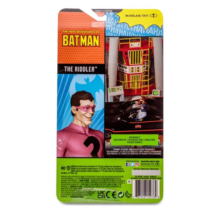 The New Adventures of Batman DC Retro Riddler Action Figure Gallery Image 12